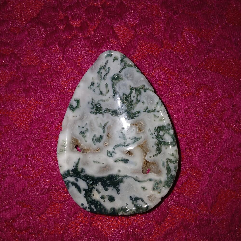 Moss Agate Bowl